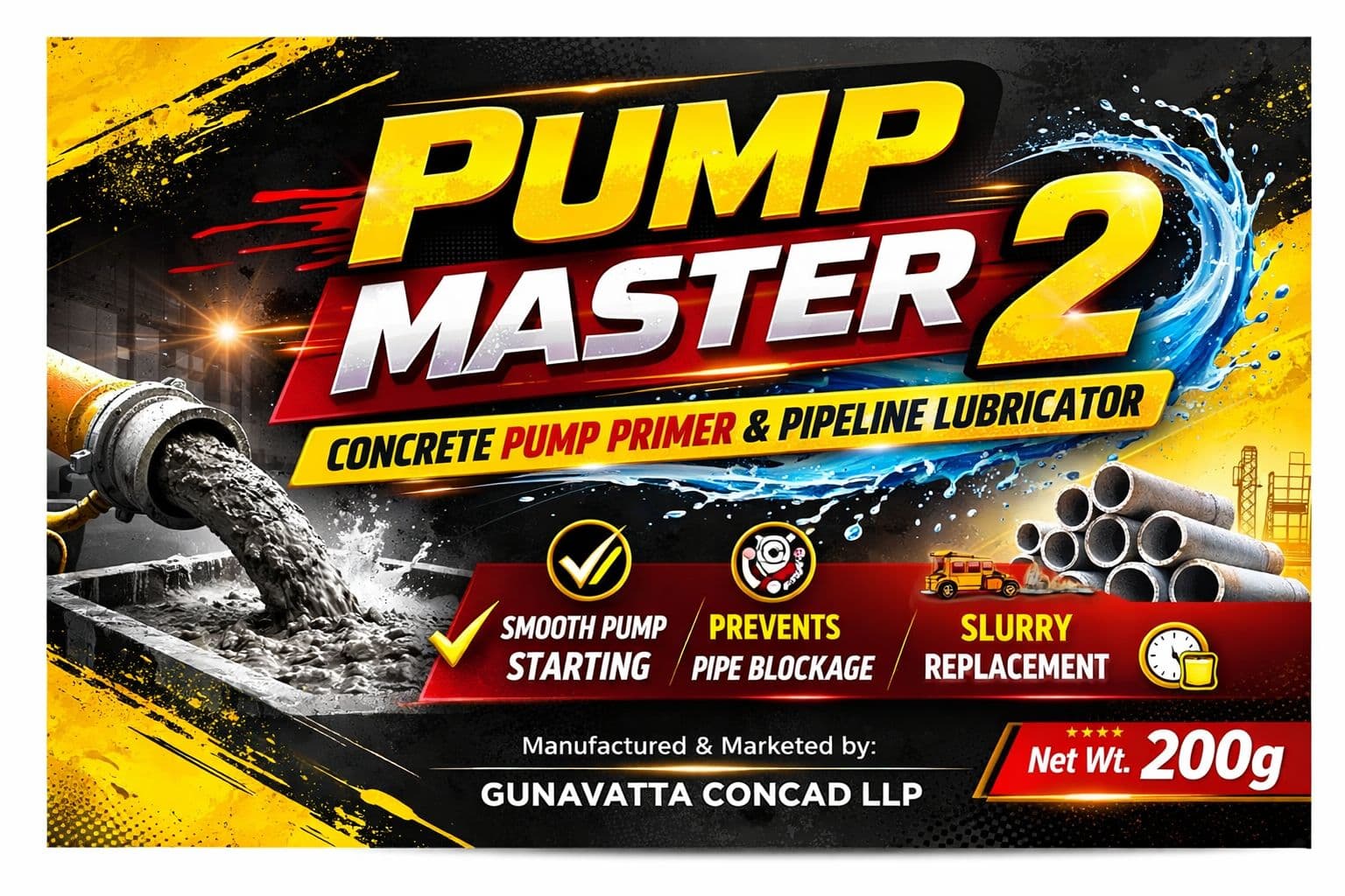 PumpMaster 2 — Concrete Pump Primer